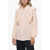 Chloe Ruffled Sleeve Silk Shirt Pink