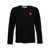 Comme des Garçons 'Heart' sweater  Black