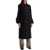 Ganni Long Single-Breasted Coat BLACK