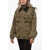 R13 Utility Jacket With Animalier Pattern Brown