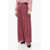 OSEREE Lurex Lumiere Palazzo Pants Pink