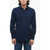 Mazzarelli Long Sleeve Cotton Shirt Blue