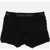 Calvin Klein Solid Color Cotton Boxer With Logoed Elastic Band Black