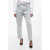 Off-White Permanent Light Washed Corporate Straight Fit Denim Pants 16 Light Blue