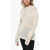 RUS Extra-Long Sleeved Open-Work Sweater White