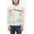 Mc2 Saint Barth Printed Wool Blend Crew-Neck Sweater Beige