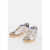 Golden Goose Vintage Effect Leather And Fabric Super-Star Classic Low Top White