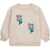 Bobo Choses Baby Pansy Flower Sweatshirt BEIGE