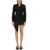 Alexander Wang Asymmetrical Jacket Dress BLACK