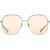 Gucci Low Bridge Sunglasses GOLD