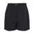 Pinko Pinko Grey Wool Singapore Shorts Black