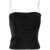 forte_forte Forte_Forte Cotton Viscose Velvet Bustier Top Clothing Black