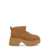 UGG Brown 'Ultra Mini New Heights' Boots In Suede Woman Beige