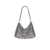 RABANNE 'Pixel' Silver Handbag In Metal Mesh Woman GREY