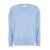 Allude Cashmere Round Neck Pull BLUE