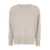 Allude Cashmere Round Neck Pull Beige