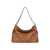 Givenchy Givenchy Voyou Medium Leather Shoulder Bag BROWN