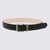 Paul Smith Paul Smith Black Leather Signature Stripe Belt Black