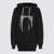 Rick Owens Rick Owens Black Cotton Sweatshirt Black