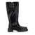 Stuart Weitzman Emerson Moto Boot Black