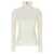 Victoria Beckham Half zip sweater White