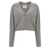 Moschino '100% Shrunk' cardigan Gray