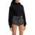 MUGLER Body Sweatshirt With Hood BLACK