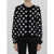 Dolce & Gabbana Cardigan With Polka-Dot Motif BLACK