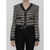 Balmain Sequined Cropped Jacket BLACK