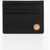 Versace Leather Bifold Card Holder With Medusa Application Black