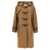 Victoria Beckham Victoria Beckham 'Oversized Duffle' Coat Beige