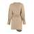 JACQUEMUS Jacquemus Bahia Viscose Dress Beige