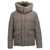 YVES SALOMON Yves Salomon 'Doudoune' Down Jacket GRAY