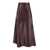 FEDERICA TOSI Bordeaux A-Line Long Skirt In Tech Fabric Woman Red