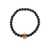 Alexander McQueen Alexander McQueen Skull Beaded Bracelet Black