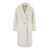 Michael Kors Oversized Teddy Shearling Coat WHITE