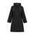 Burberry Burberry Hooded Techno Fabric Raincoat Black