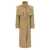 Balmain Balmain 'Chiocciola' Button Trench Coat Beige