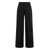 AMI Paris AMI Paris Viscose Crepe Trousers Black