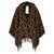 Fendi Fendi 'Ff' Poncho BROWN