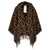 Fendi Fendi Ff Cashmere Poncho BROWN