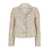 Self-Portrait Multicolor Crop Jacket With Jewel Buttons In Tweed Woman MULTICOLOR