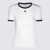 COURRÈGES Courrèges White Cotton T-Shirt HERITAGE WHITE/BLACK