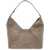 Brunello Cucinelli Bc Duo Suede Leather Hobo Bag With OSSIDO