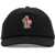 Moncler Grenoble Baseball Cap With Logo Patch BLACK