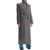 Stella McCartney Maxi Tweed Coat In CONCRETE