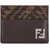 Fendi Card Holder Brown