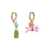 ESSENTIEL ANTWERP ESSENTIEL ANTWERP GEMAN HOOP EARRINGS Gold