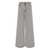 Ganni GANNI FUTURE GREY WIDE LEG JEANS Grey