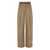 STINE GOYA STINE GOYA BEIGE SATIN WIDE LEG PANTS Beige